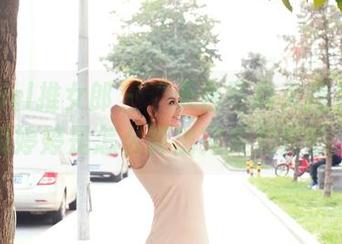TuiGirl推女郎 – “天台写真大揭秘”:倪婷婷是怎么算出完美光影的?